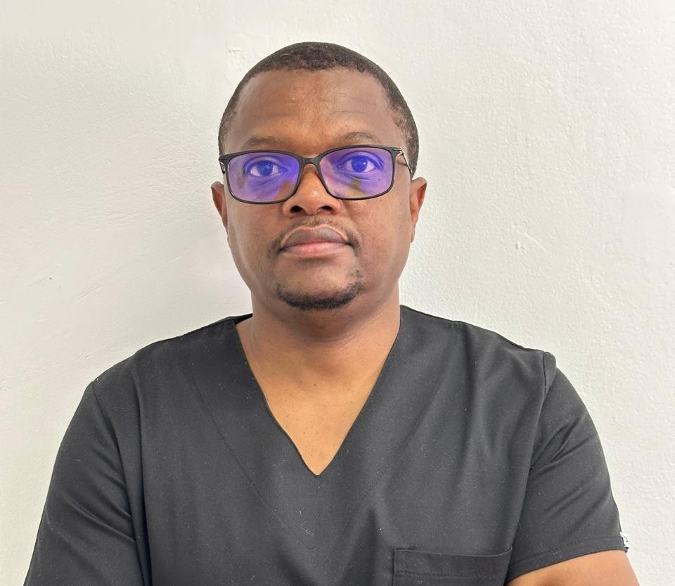 Doctor ready for a virtual consultation